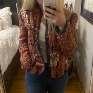 Anthropologie Patterned Jacket